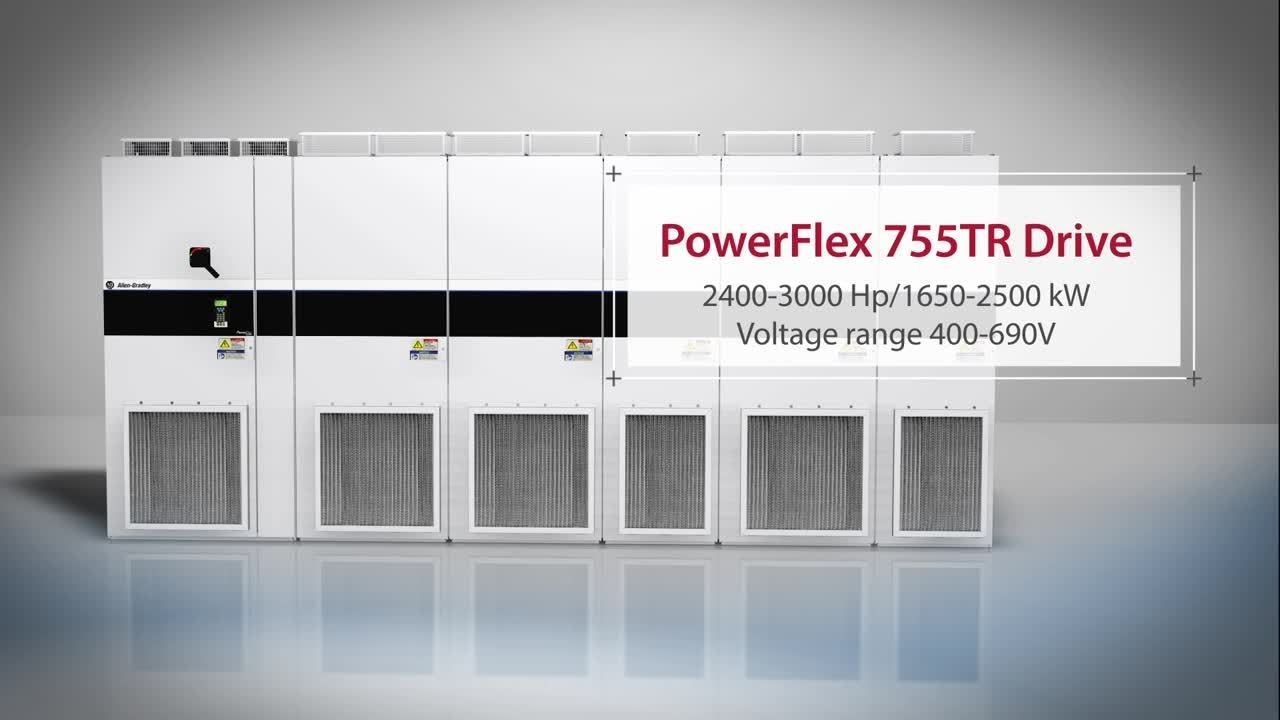 The Allen-Bradley ® PowerFlex® 755TR VFD
